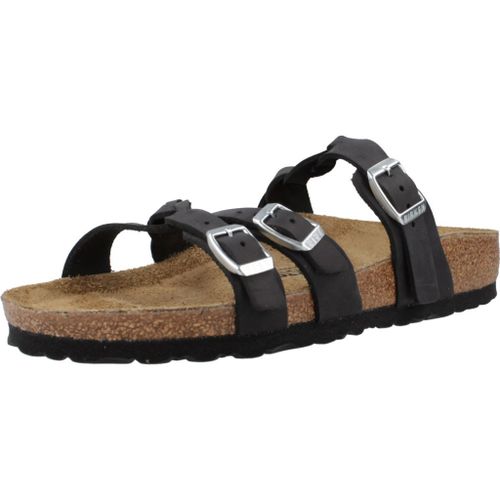 Birkenstock Franca Braided Oiled Leat Colour Noir