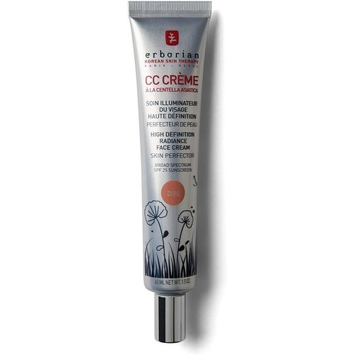 Erborian Cc Creme Hd High Definition Radiance Cream Skin Perfector Spf25 15 Milliliter (Dore Medium) 