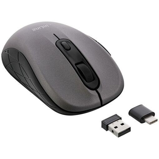 InLine 55363 souris Droitier RF sans fil + Bluetooth Optique
