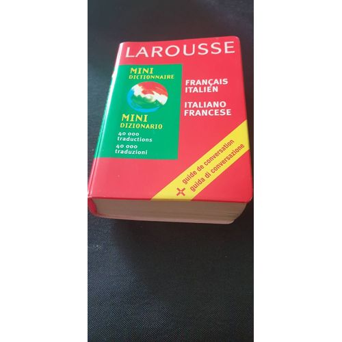 Dictionnaire De Poche : Française/Italien