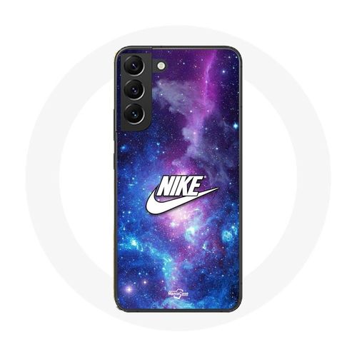 Coque Samsung Galaxy S23 Nike Logo Blanc Espace Coloré