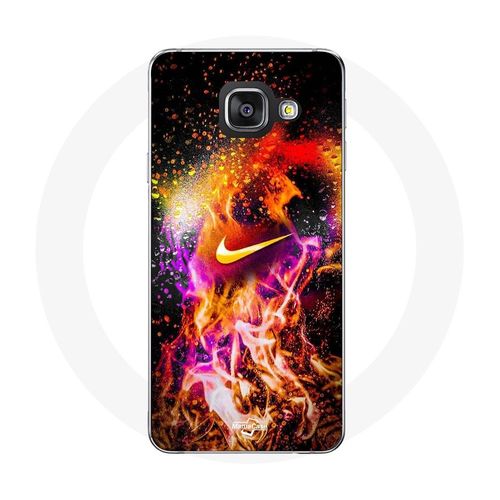 Coque Samsung Galaxy A3 2017 Nike Peinture Colorée