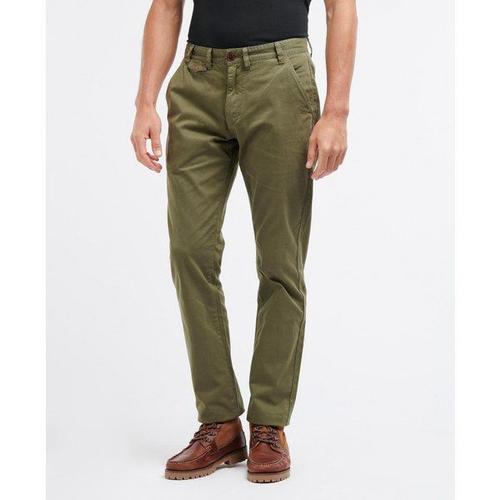 Neuston Twill Trouser - Pantalon Homme Ivy Green Us 38 - Long - Us 38 - Long