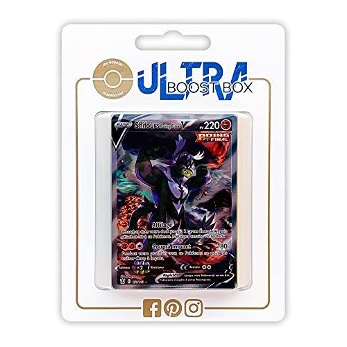 Shifours Poing Final V 151 163 Full Art Alternative - Ultraboost X Epée Et Bouclier 5 Styles De Combat - Coffret De 10 Cartes Pokémon Françaises