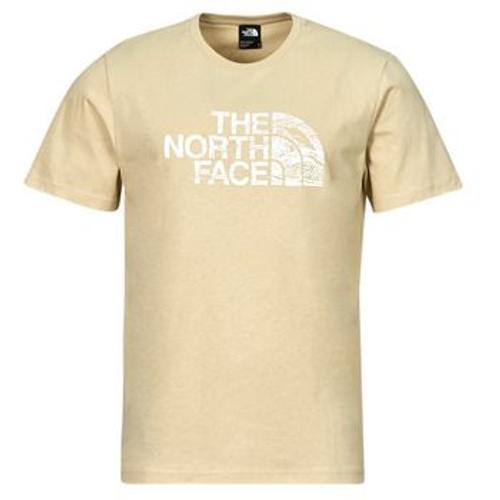 T-Shirt The North Face Woodcut Beige