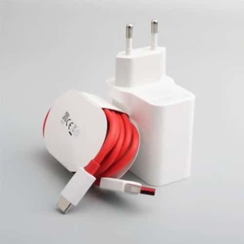 Original Chargeur Warp 30 Prise Secteur Adaptateur USB Charge Rapide 30W maxi + Origine Câble Data Cordon Type-C Pour OnePlus One Plus Nord N300 / Nord  N10 N20 5G N30 / Nord N20SE N30 SE