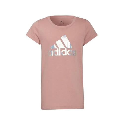 Adidas Junior - T-Shirt Manches Courtes - Vieux Rose