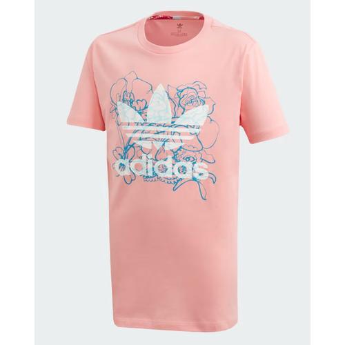 Adidas Junior - T-Shirt Manches Courtes - Rose