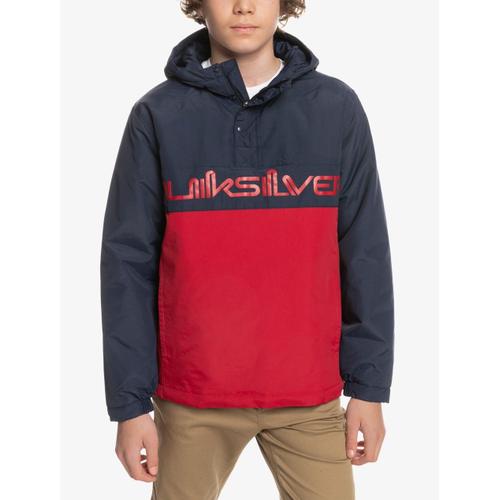 Quiksilver - Coupe-Vent Junior - Rouge Et Marine