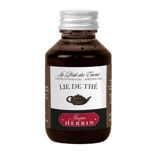 Herbin Encre En Flacon Pet 100ml - Lie De Thé