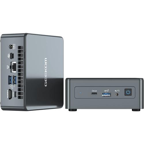 GEEKOM Mini IT11, Intel Core i7-11390H, 32Go RAM, 1To SSD - PC de bureau haut de gamme - mini PC, ordinateur de bureau, NUC, Windows 11 Pro