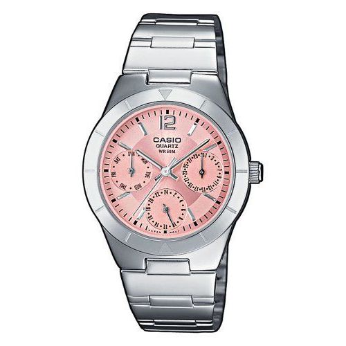 Casio Montre Argent Multi-Cadrans Femmes Casio Collection Ltp-2069d-4aveg