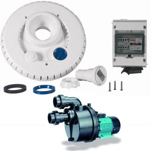 Espa - Kit pompe 63m3/h + facade + coffret &eacute;lectrique