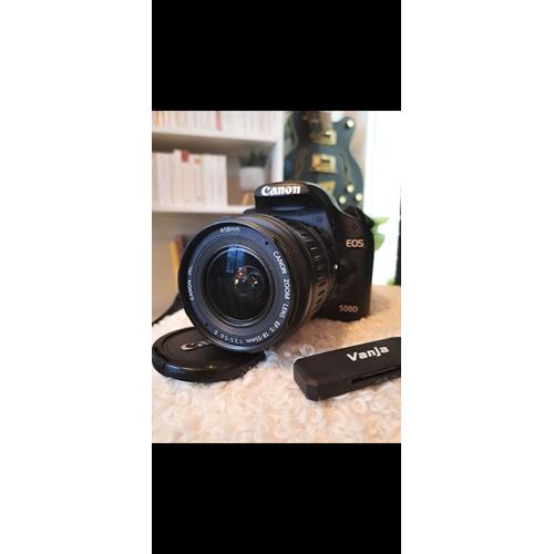 Canon EOS 500D 15.5 mpix + Kit d'accessoires
