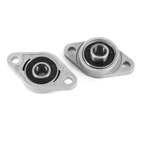 Kfl08 Palier De Bride / Boule Plummer, Alliage De Zinc-Aluminium, 8mm, 2 Pcs