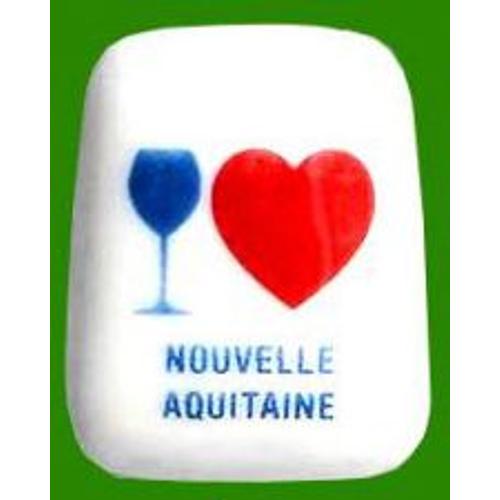 Fève Nouvelle Aquitaine - Série I Love My Région (Artfun 2022)