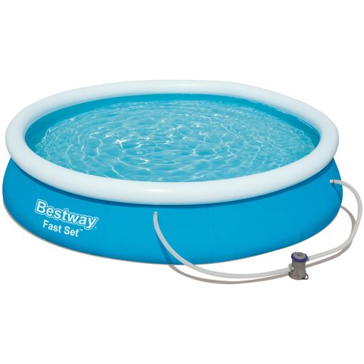 Bestway - Fast Set - Piscine gonflable avec pompe de