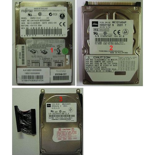 Disque dur Toshiba 527 Mo MK2526FC