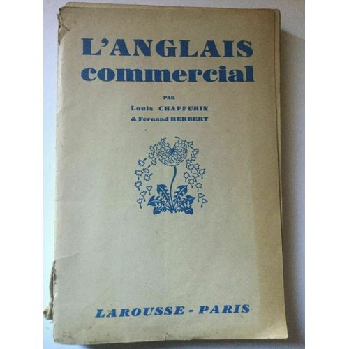 L Chaffurin Et F Herbert L'anglais Commercial
