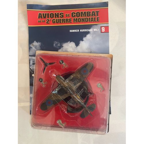 Avions De Combat 1/72 Altaya N° 9 - Hawker Hurricane Mk.I