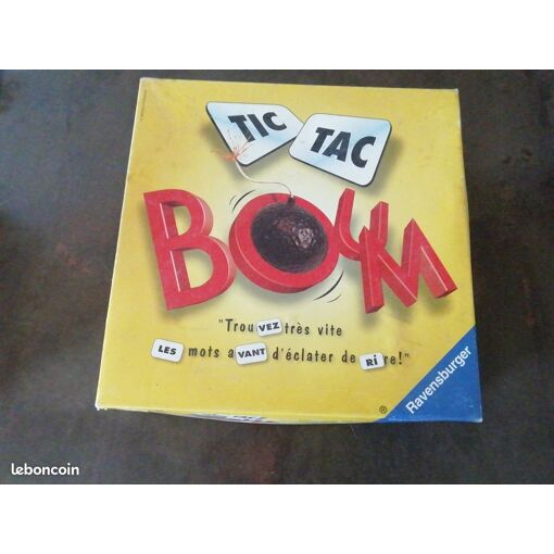 Jeu Tic Tac Boum Jeu Ravensburger Complet