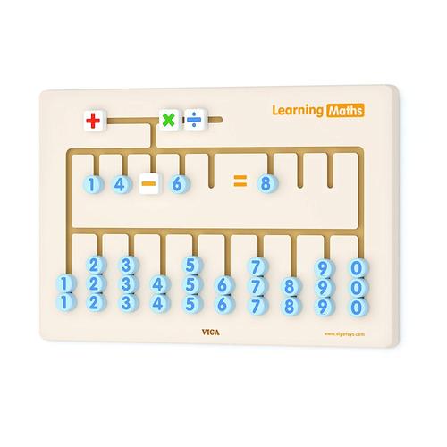 Viga Toys - 50675 - Jeu Mural - Apprendre À Compter