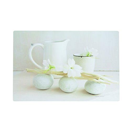 Novastyl 8010689 Still Life Lot De 12 Sets De Table Plastique Polypropylène 45 X 30 X 0,05 Cm