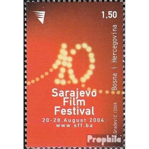 Bosnie-Herzégovine 369 (Édition Complète) Neuf 2004 Festival Du Film