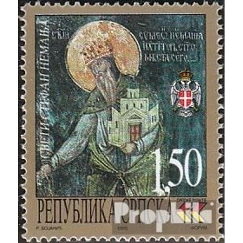 Serbe République Bos.-H 159 (Édition Complète) Neuf 2000 Stephan Nemanja