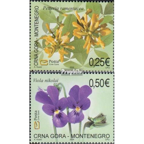 Monténégro 114-115 (Complète Edition) Neuf Avec Gomme Originale 2006 Flora
