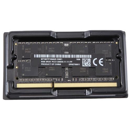 Mémoire RAM DDR3 pour Ordinateur Portable 8 Go 1600 MHz PC3-12800 204 Broches 1,5 V SODIMM pour Mémoire RAM pour Ordinateur Portable