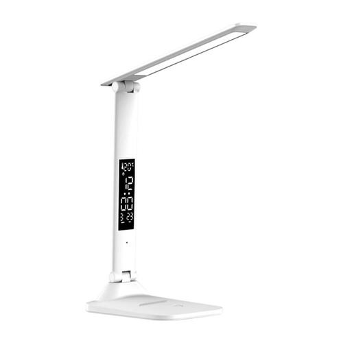 Lampe D'éclairage De Bureau Carrée De Personnalité 30led Lampe De Table De Lecture Simple Lampe De Chevet Rechargeable 2000mah Pour Le Travail D'étude