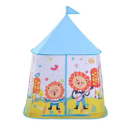 De Enfant Portable Mignon Lion Carré Yourte Enfant En Bas Âge Intérieur Playhouse Enfants Jardin Extérieur De Pour Enfants