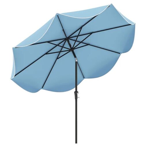 COSTWAY Parasol de Jardin Inclinable &iquest;280 x 245 cm, &agrave;