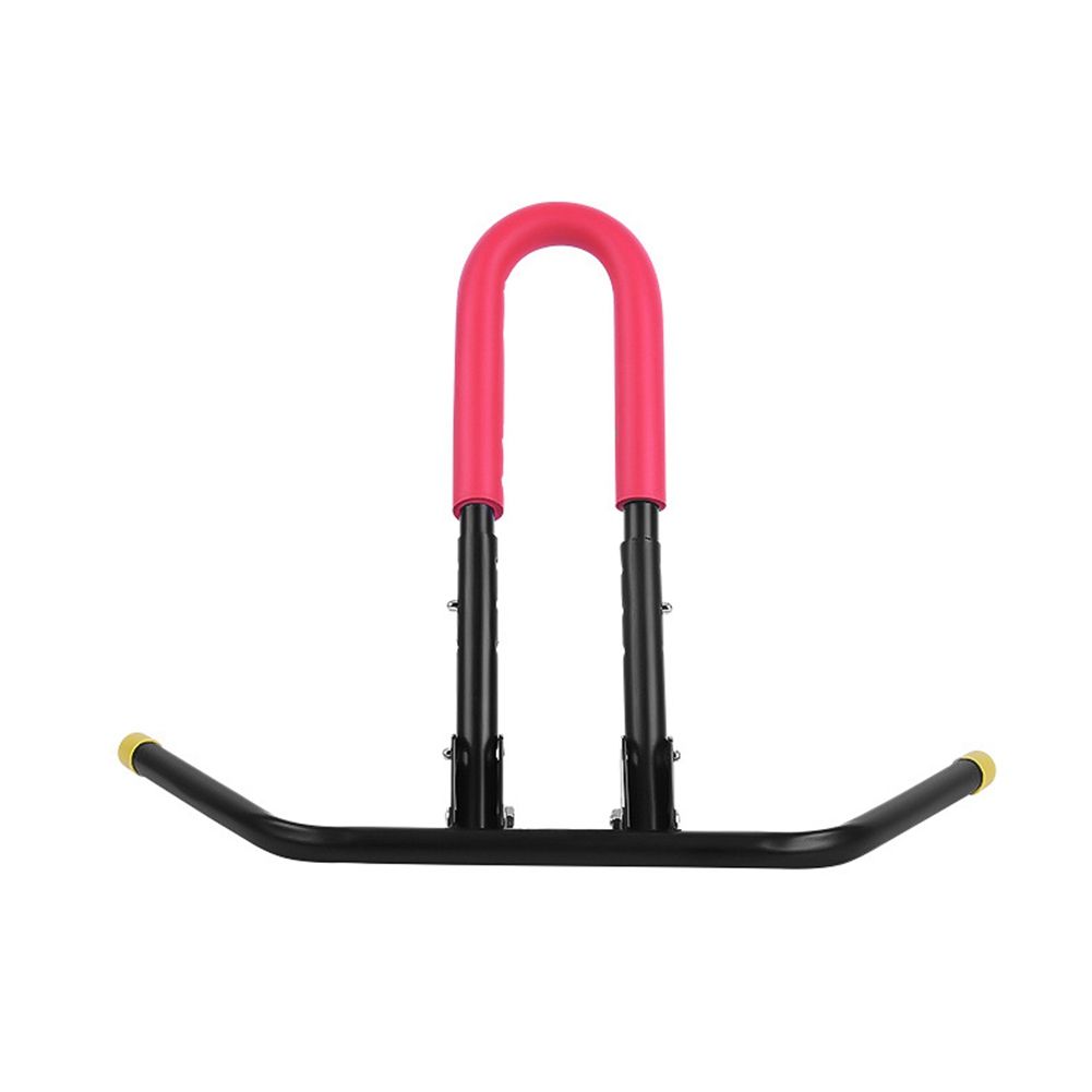 Support De Vélo D'équilibre Accessoires De Vélo De Poussée Pour Support De Stationnement Plancher De Roue De 10-14 Pouces Stockage Vélo De Poussée D'enfant En Bas Âge-Rose Rouge