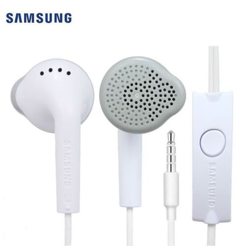 Original Samsung - Ecouteurs Blanc Casque Kit Pieton Main Libre Oreillette Prise Jack 3.5mm Pour OnePlus One 1 2 3 3T 5 5T 6 X