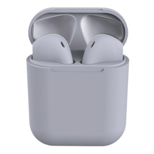 Pour Inpods I12 Tws Sans Fil Bluetooth 5.0 Écouteurs L'écouteurs Son Super Basse Écouteurs Gris