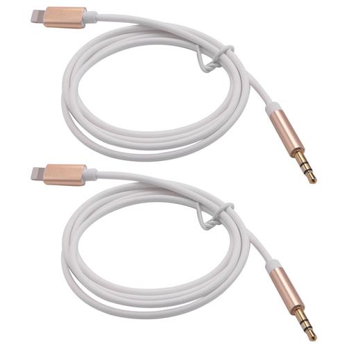 Pour Aux Cord Aux Cord pour Car à 3.5Mm Aux Cable pour IPhone5 et ModèLes SupéRieurs et