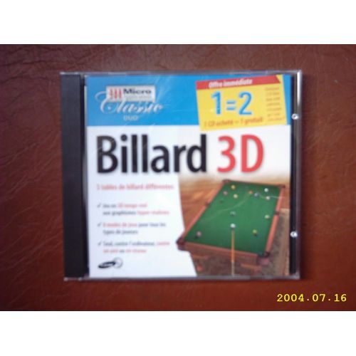 Billard 3d Pc