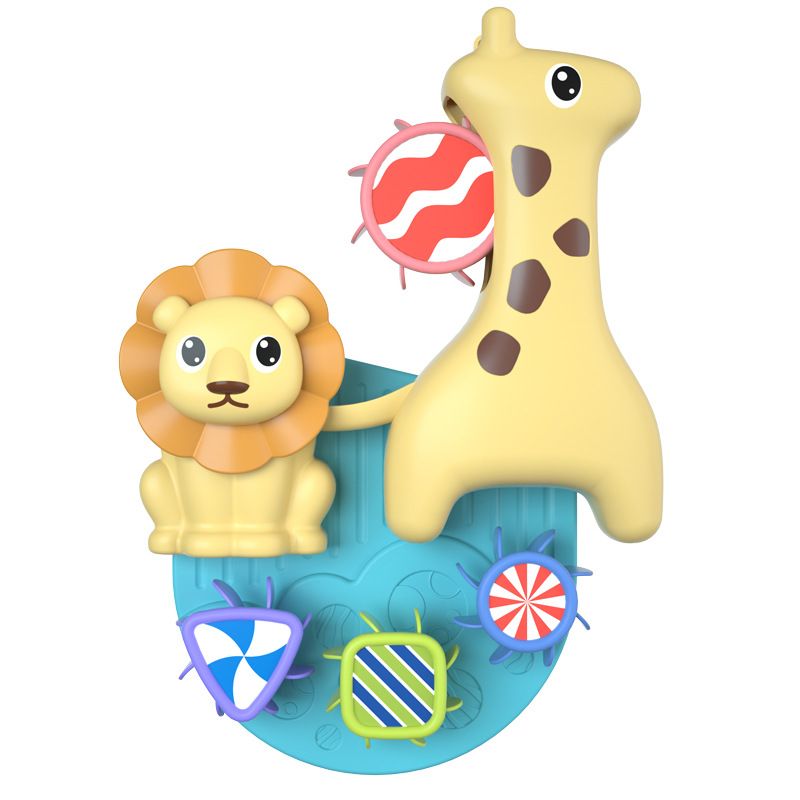 De Bain Girafe Bain Mur Jouet Baignoire Avec Jet D' Cascade Et Cadeau De Douche Rotative Pour Enfant En Bas Âge