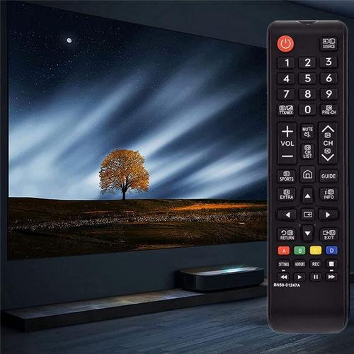 BN59-01247A TéLéCommande TV pour UE55KU6500U UA78KS9500W Universelle 433MHz 1CH Remplacé LCD LED TéLéCommande