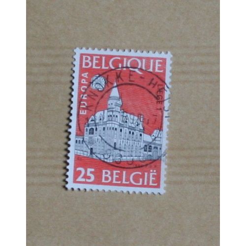 Timbre Oblitéré : Belgique