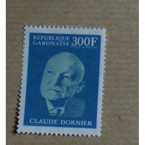 Timbre Gabon : Claude Dornier