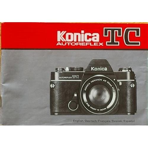 Konica Autoreflex  Tc Notice Mode D'emploi Hors-Série N° 00 : Konica Autoreflex  Tc