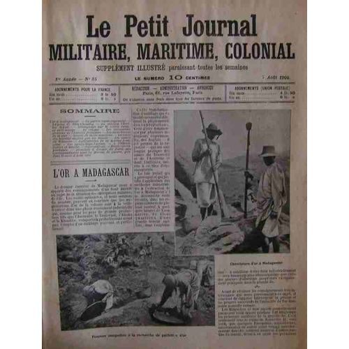 L'or À Madagascar - Femmes Malgaches À La Recherche De Paillettes D'or.