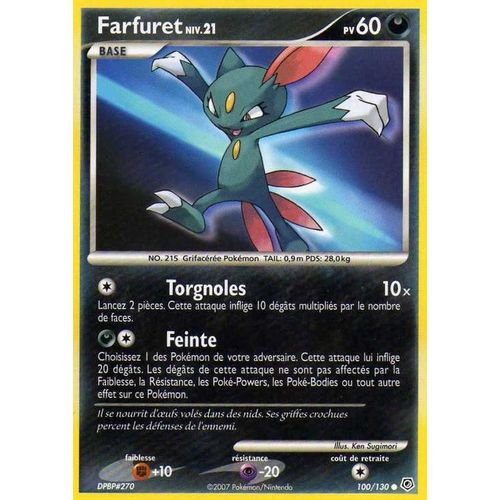 Pokemon - Farfuret Ni.21 60pv