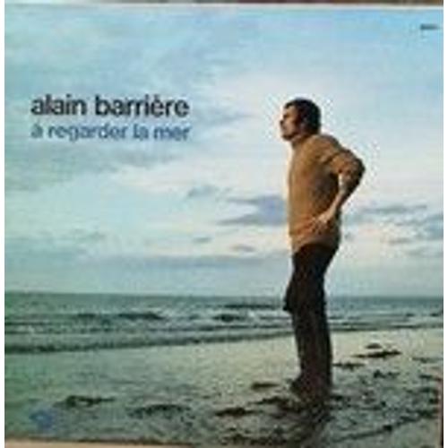 Vinyle 33 tours-Alain Barrière-La mer est là