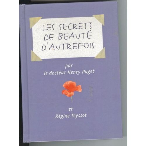 Les Secrets De Beauté D'autrefois