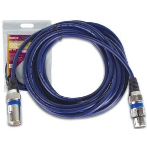 Velleman VDL5DMX - Câble DMX professionnel 5 metres cordon souple Mâle - femelle pour pilotage et contrôle des  lumieres connecteurs Contacts dorés XLR mâle 3 Pins vers XLR femelle 3 Pins