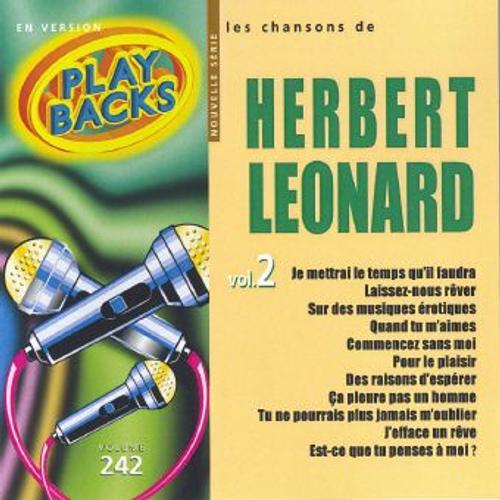 Cd Play Backs Vol 242 Herbert Léonard